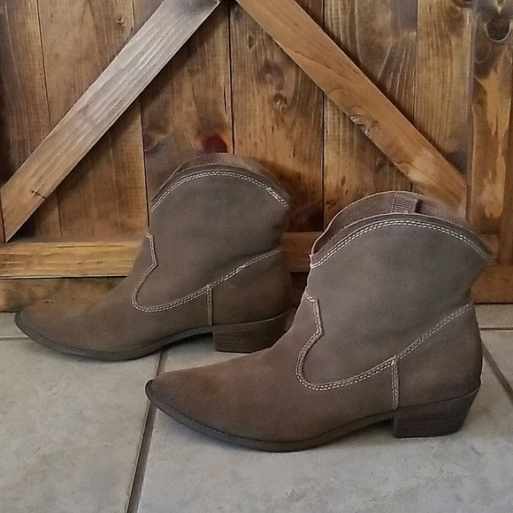 Suede Ankle Boots - Picture 3 of 7